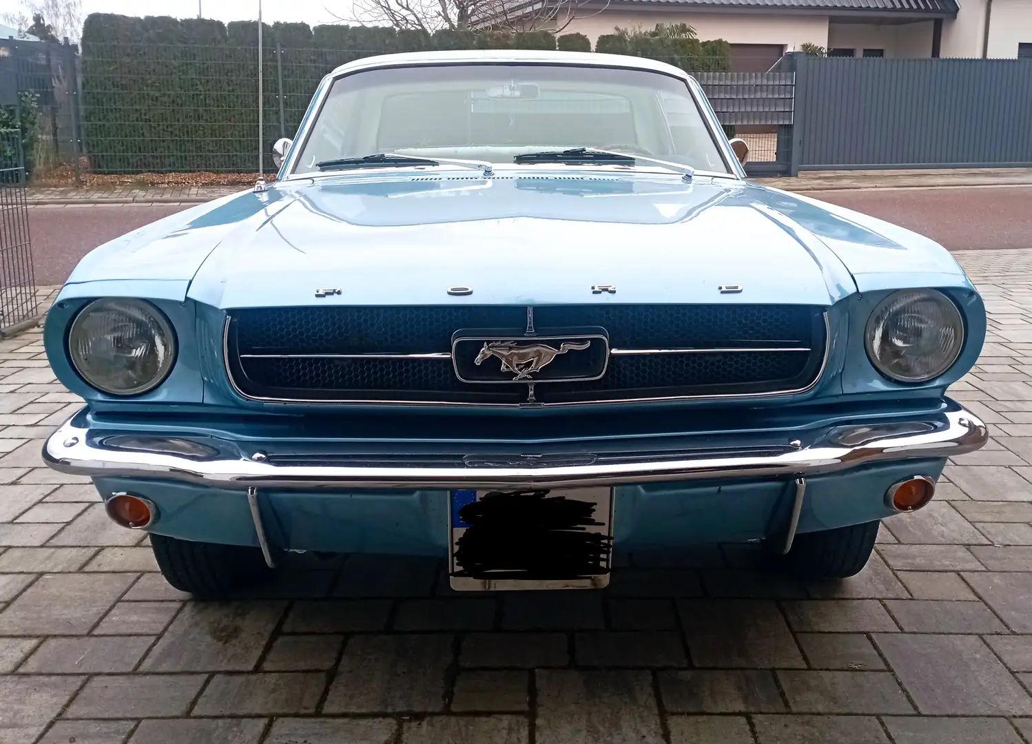 Ford Mustang H-Kennzeichen Blau - 1