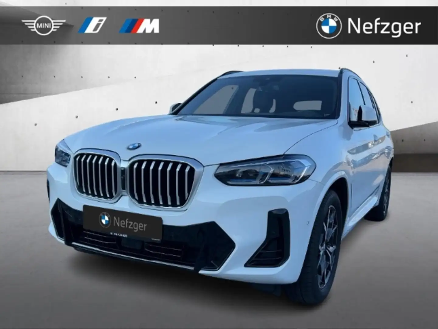 BMW X3 xDrive20i M Sport HUD LASER H&K ACC AHK 360° Weiß - 1