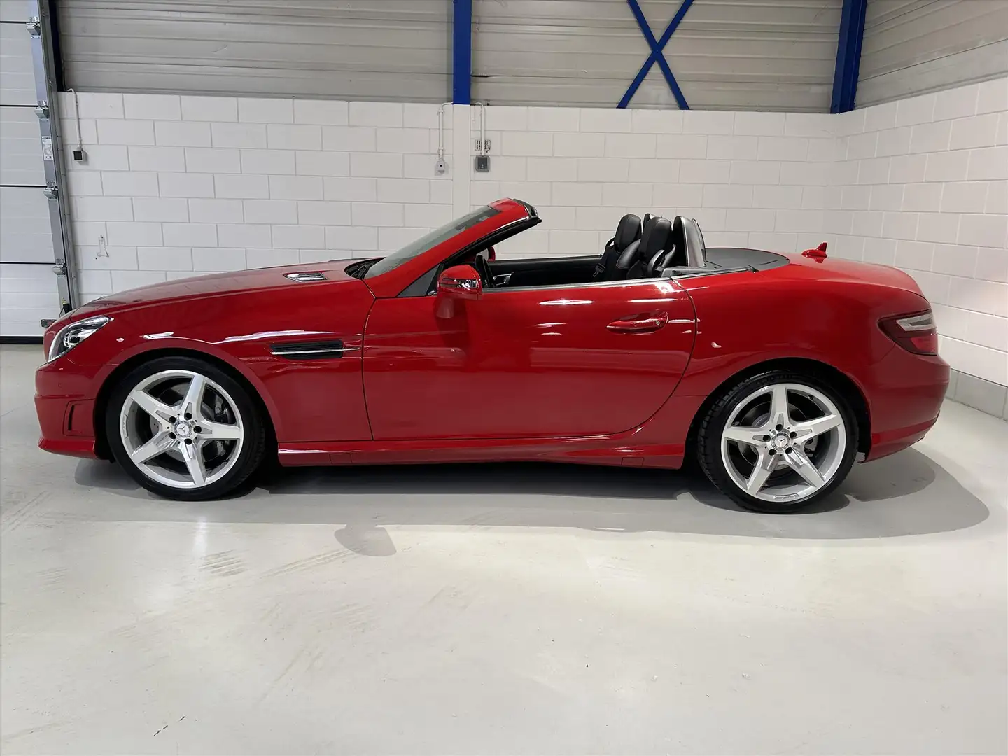 Mercedes-Benz SLK 200 1.8 SLK200 KOMP. AUT7 AMG-Line, Xenon, 61dkm! Rouge - 2