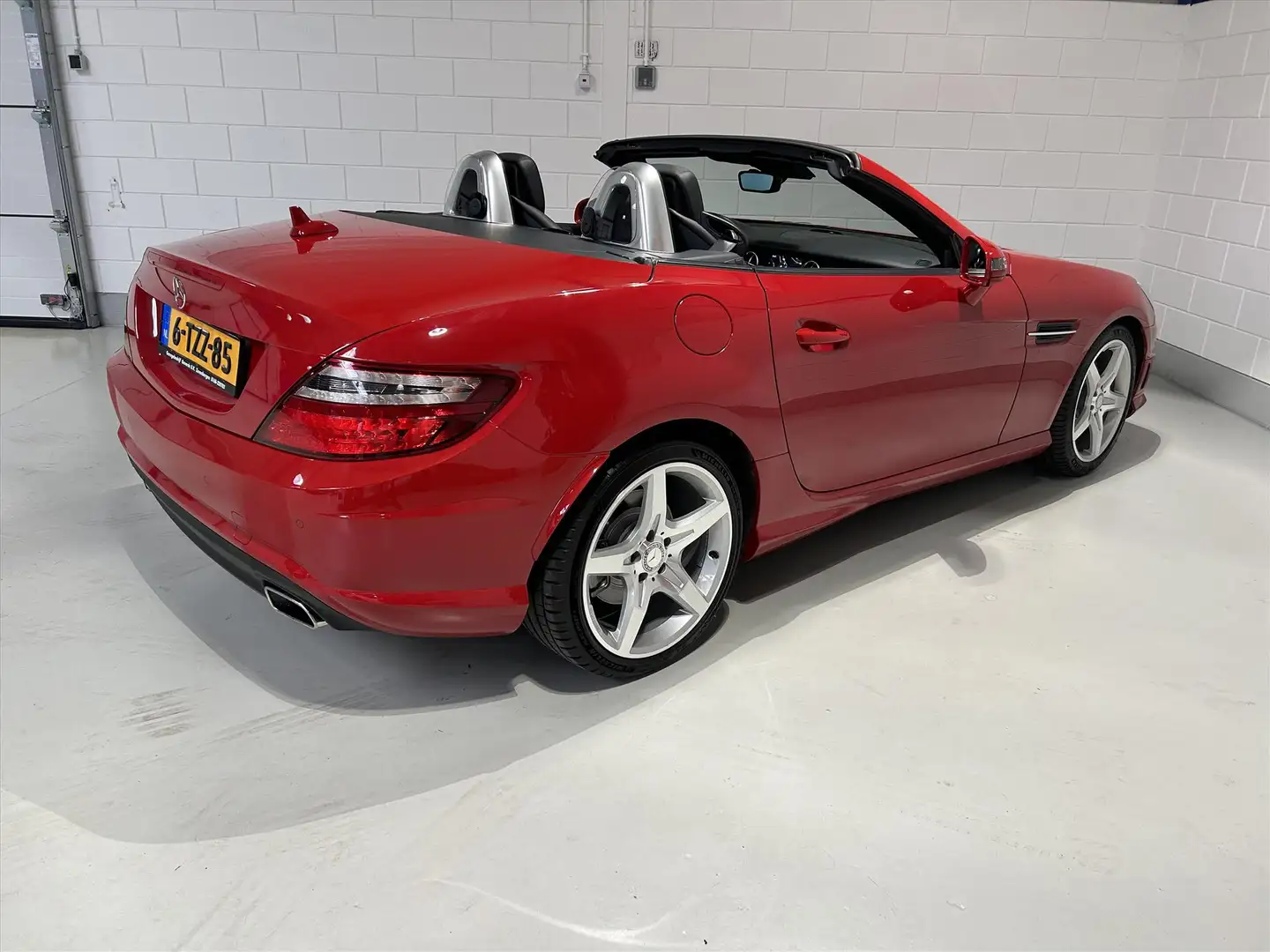 Mercedes-Benz SLK 200 1.8 SLK200 KOMP. AUT7 AMG-Line, Xenon, 61dkm! Rosso - 2