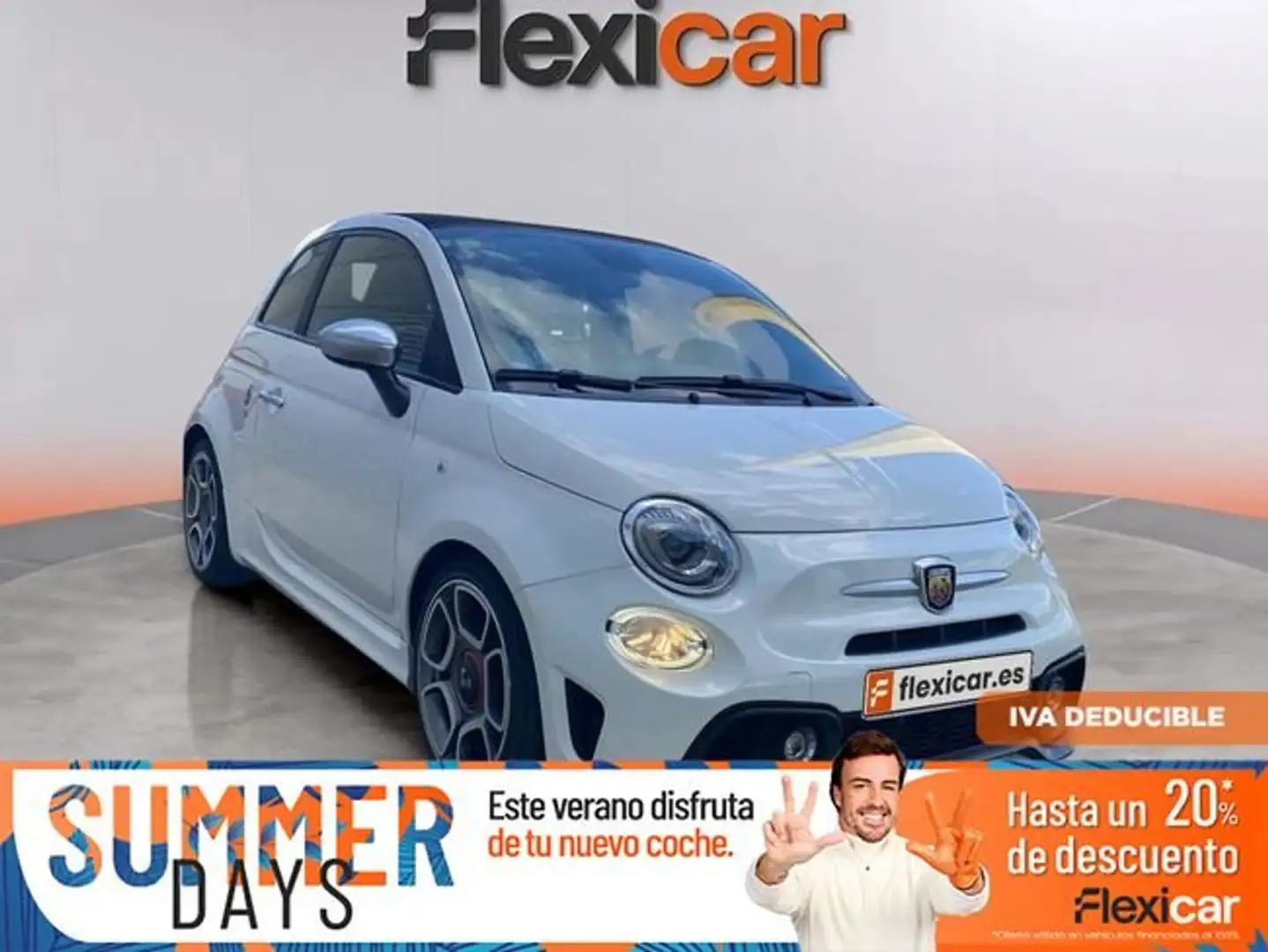 Abarth 500 595 Turismo 1.4 16v T-Jet 121kW E6D White - 1