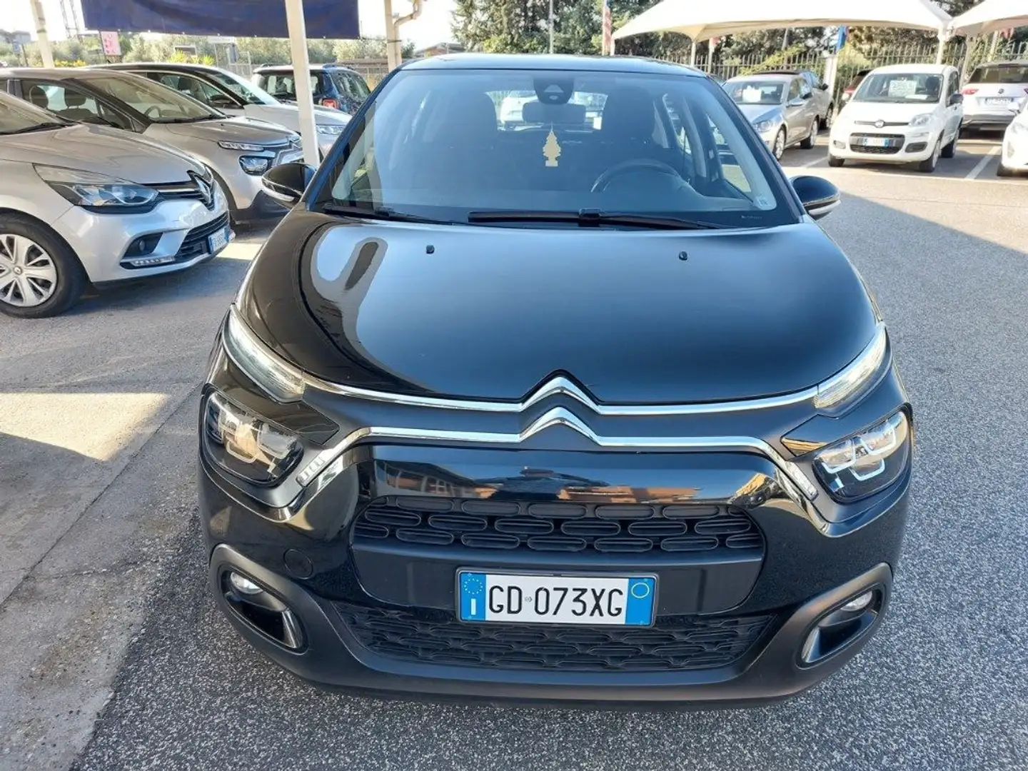 Citroen C3 PureTech 83 S&S Shine Uniprò km 85000 Neopatentat Nero - 2