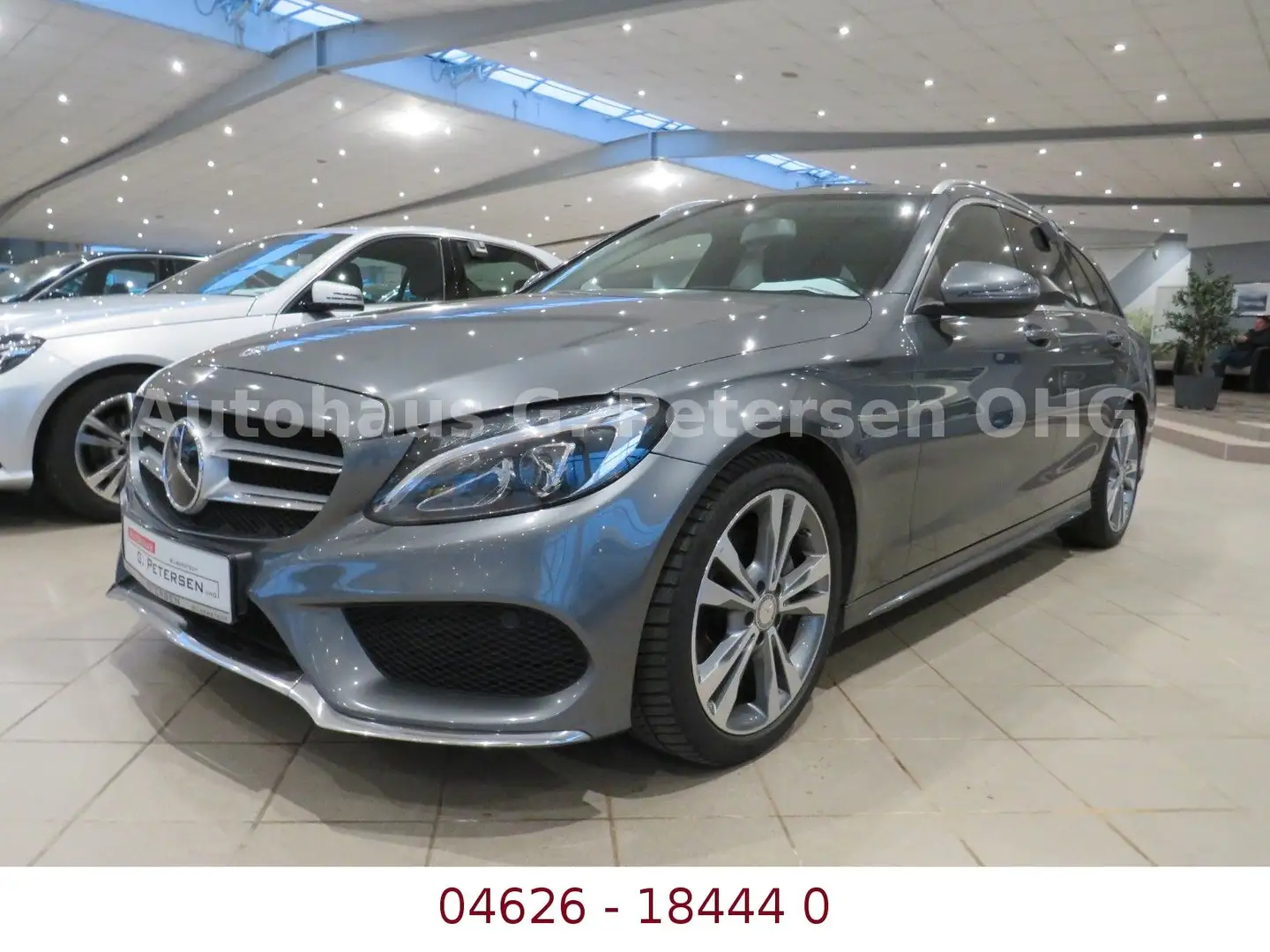 Mercedes-Benz C 220 T d*AMG*AHK*Distronic*Standheizung*LED Gris - 1