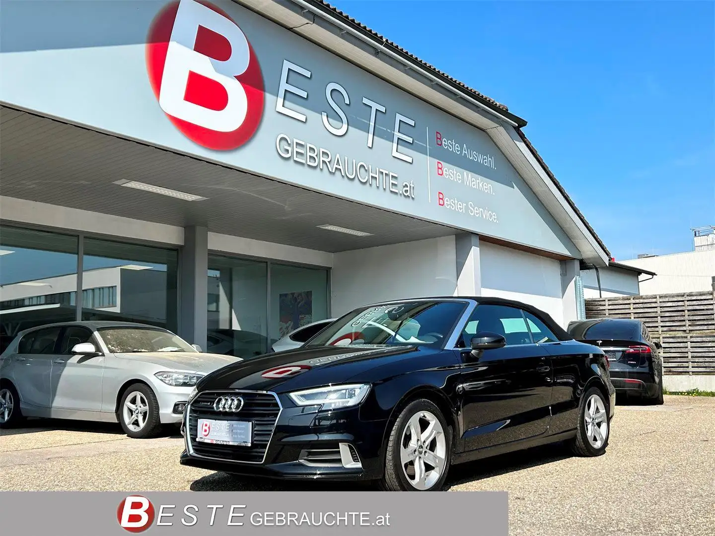 Audi A3 Cabrio 2,0 TFSI quattro S-tronic sport Schwarz - 2