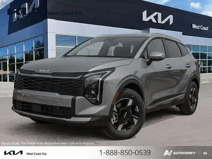 Gray 2027 Kia Sportage Hybrid   6-Speed Automatic