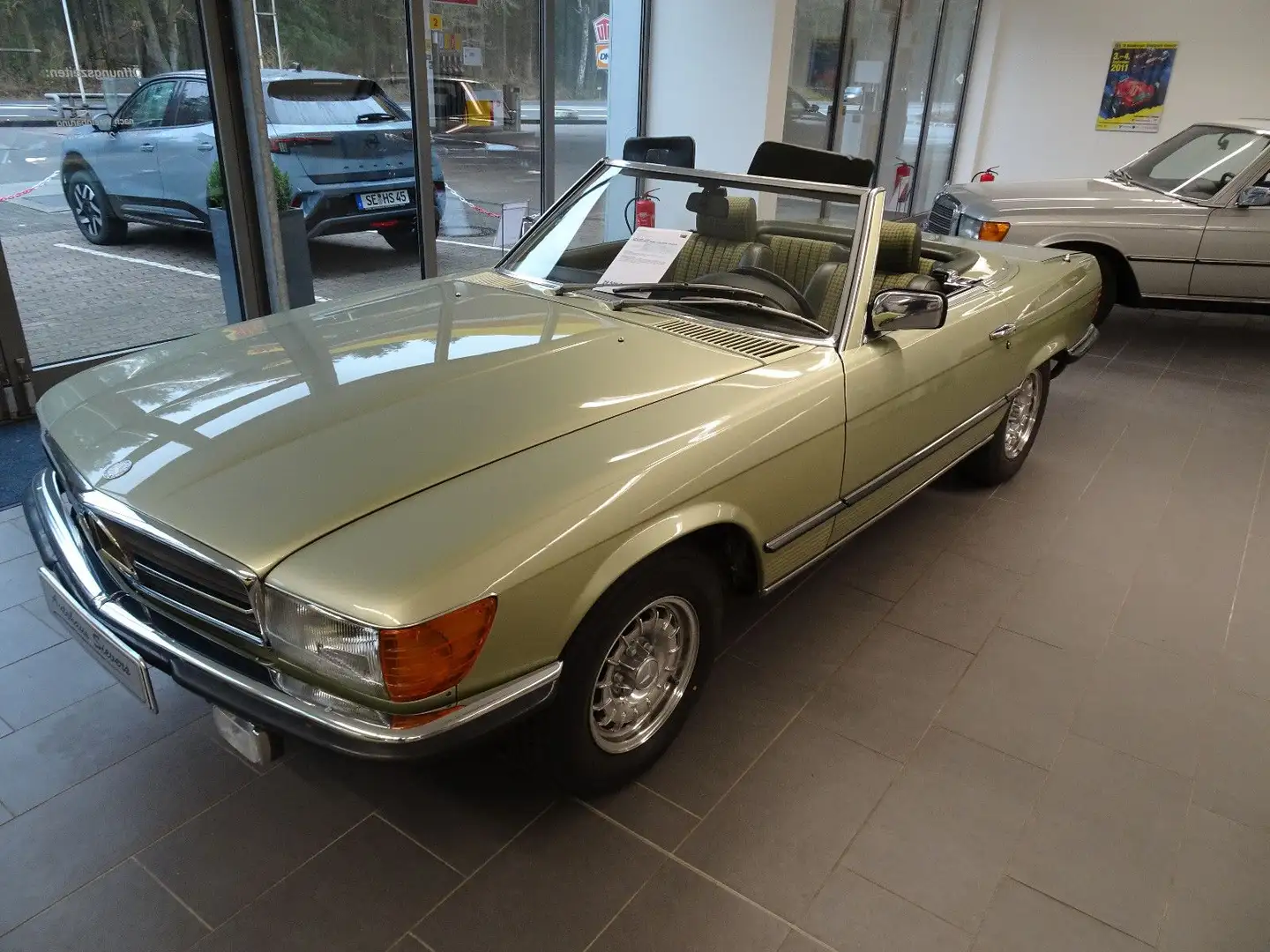 Mercedes-Benz SL 280 280SL Automatik. Deutsch Grün - 1