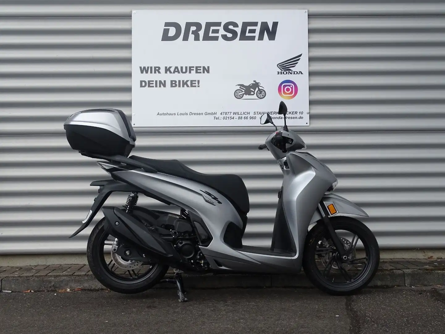 Honda SH 350i ABS * Modell 2025 * 6 Jahre Garantie * Zilver - 1