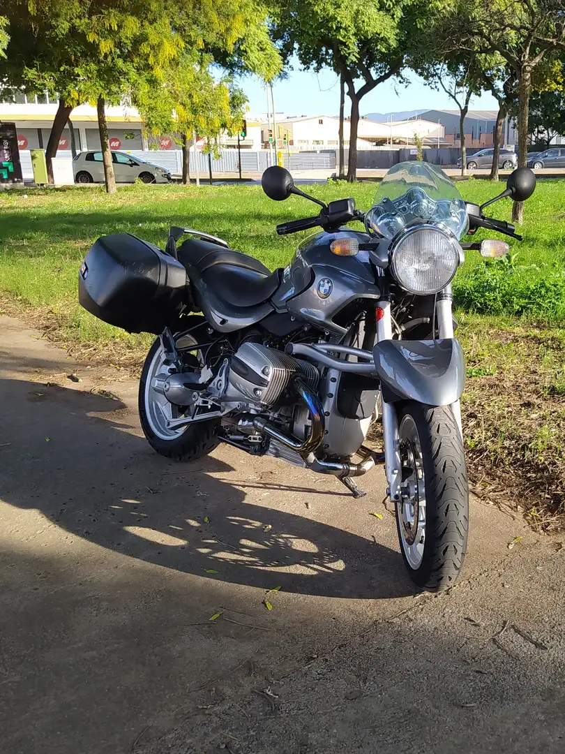 BMW R 850 R Limited Edition 07 (raya roja) Gris - 1