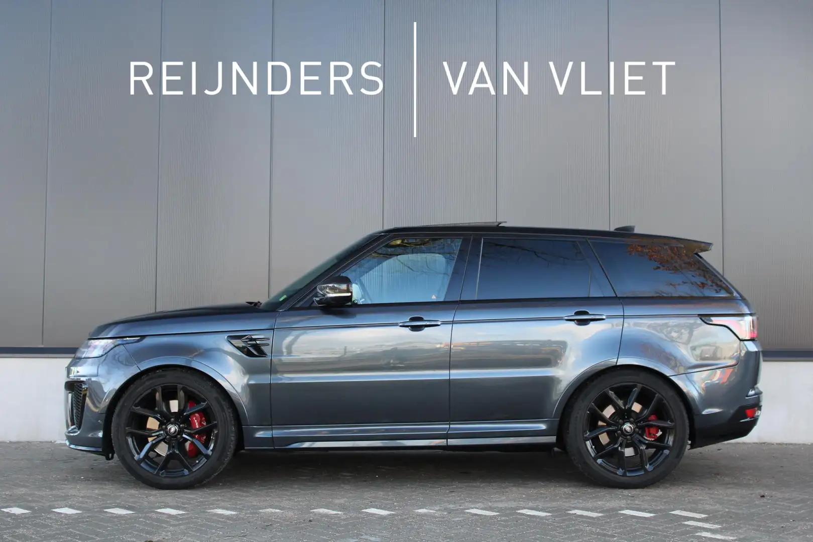 Land Rover Range Rover Sport SVR 5.0-V8 | Carbon Int. & Ext. | Head-Up | Pan.Da Grijs - 1
