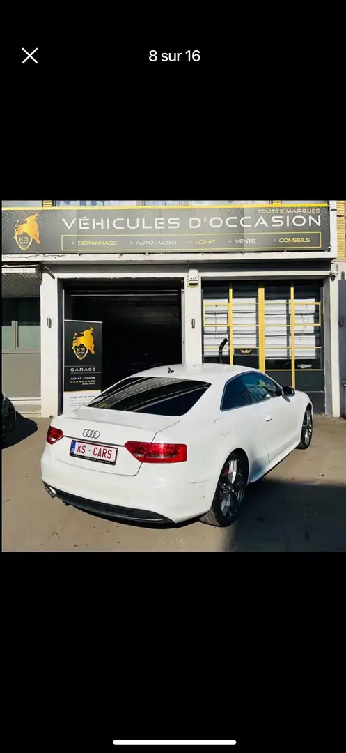 Audi A5 2.0 TDi S line Start/Stop DPF Bílá - 2