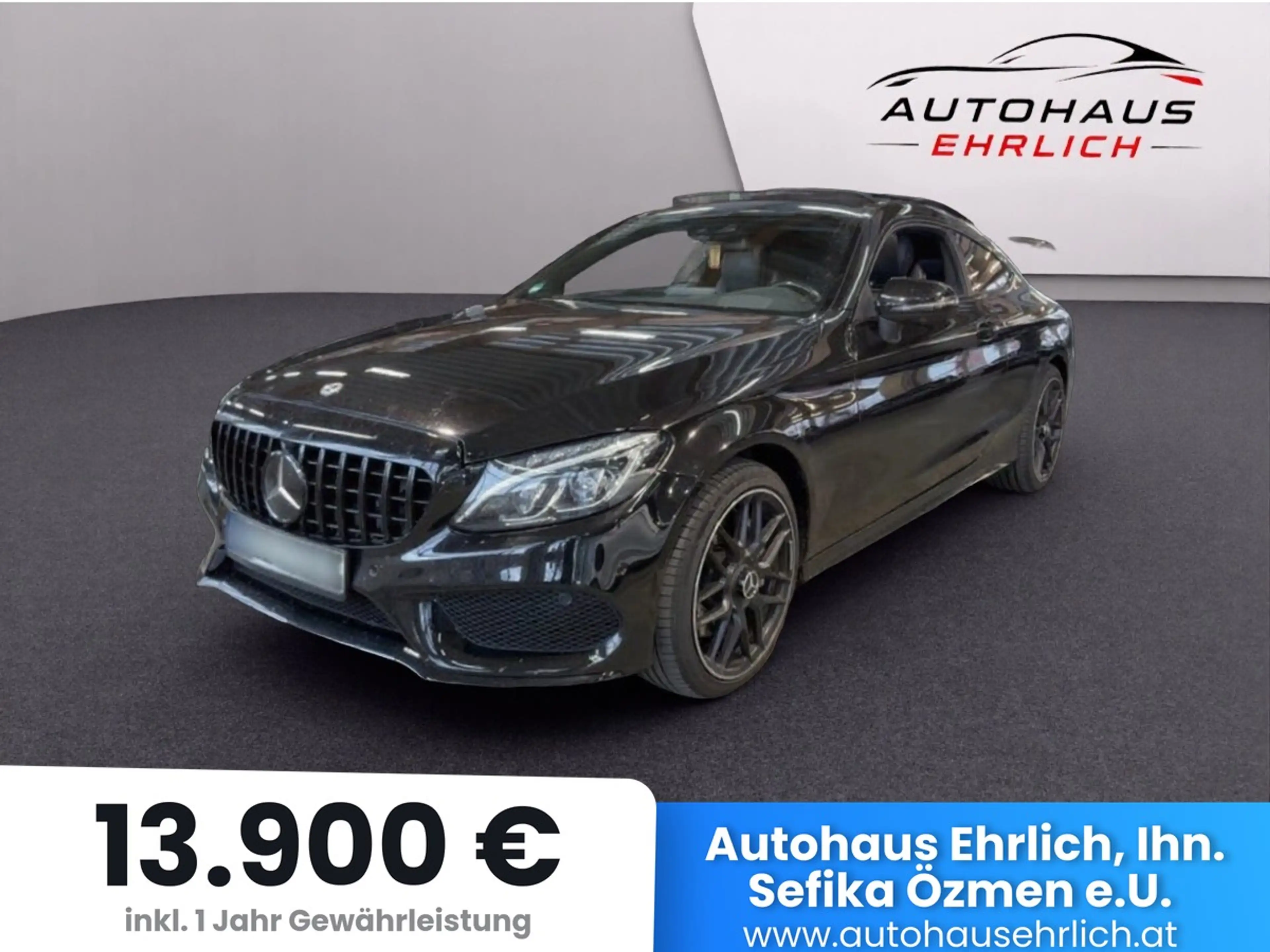 Mercedes-Benz C 250 C-Klasse AMG-Line Vollausstattung mit Motorproblem