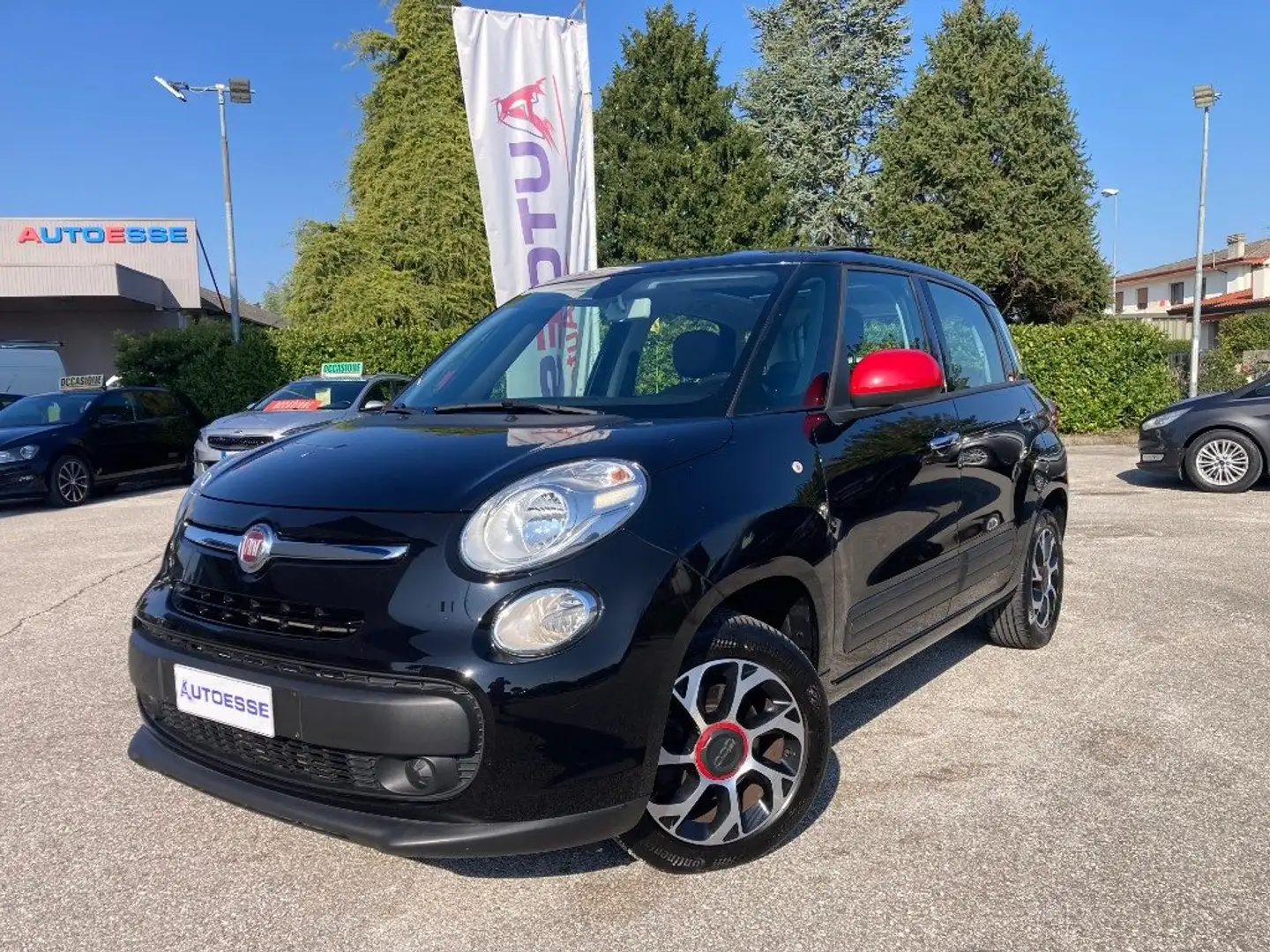Fiat 500L 1.4 95CV Rosso Amore Nero - 1