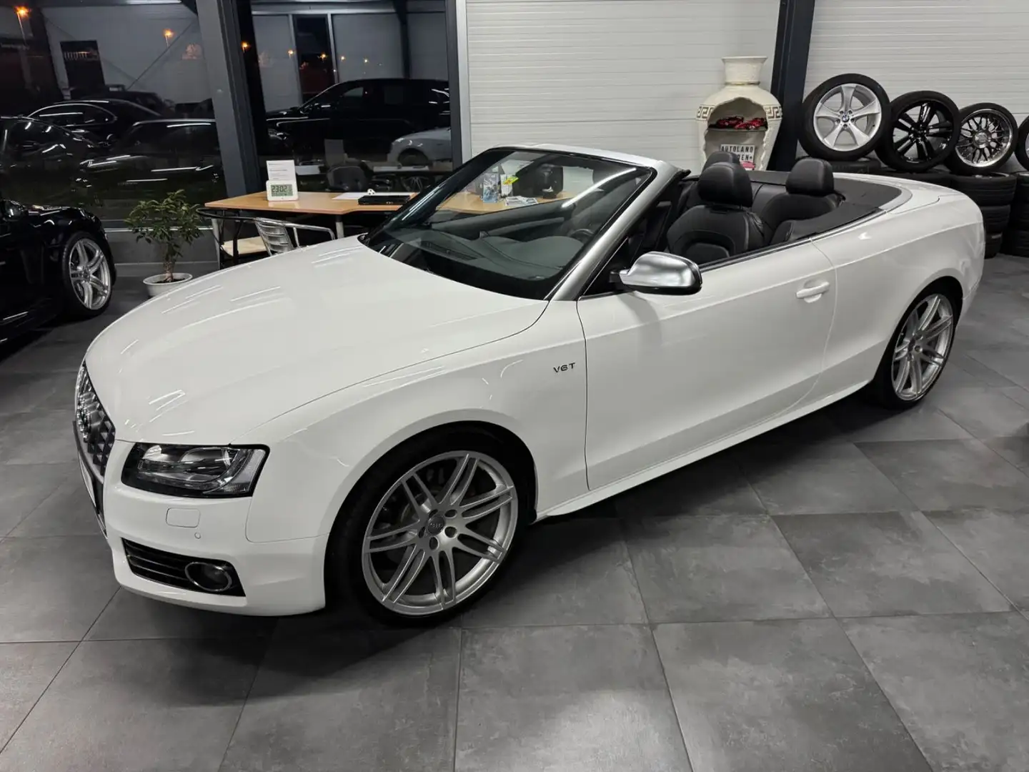 Audi S5 Cabriolet 3.0 TFSI quattro Weiß - 2