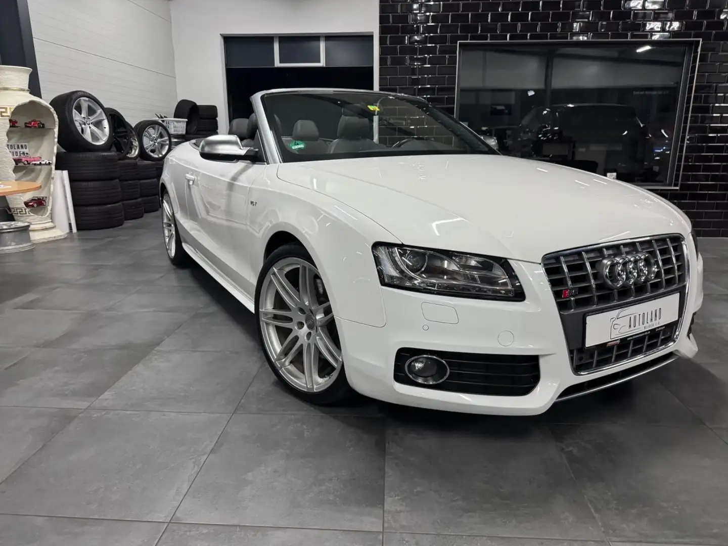 Audi S5 Cabriolet 3.0 TFSI quattro Weiß - 1