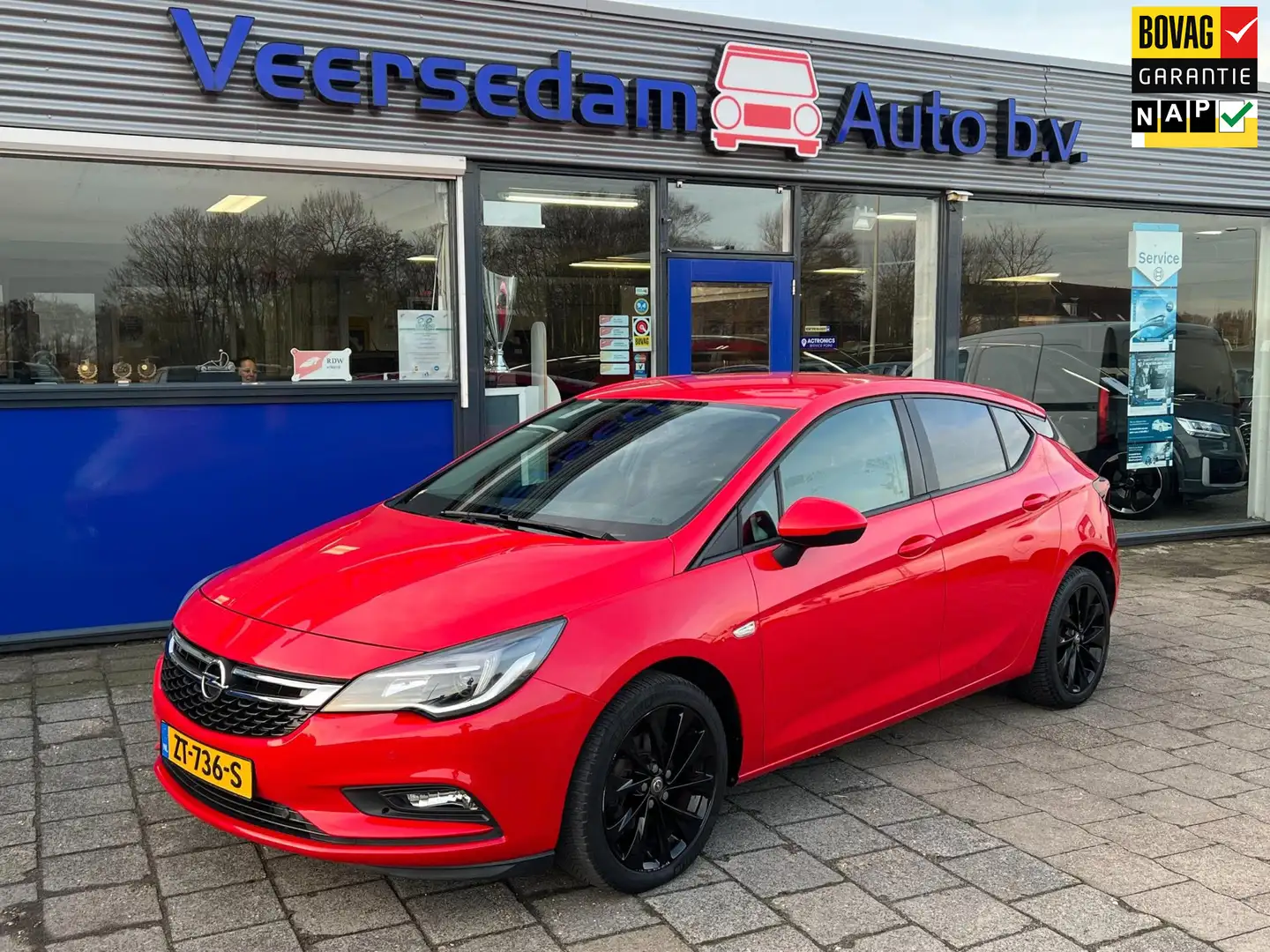 Opel Astra 1.0 Innovation, Navi, park pilot enz.... Rosso - 1