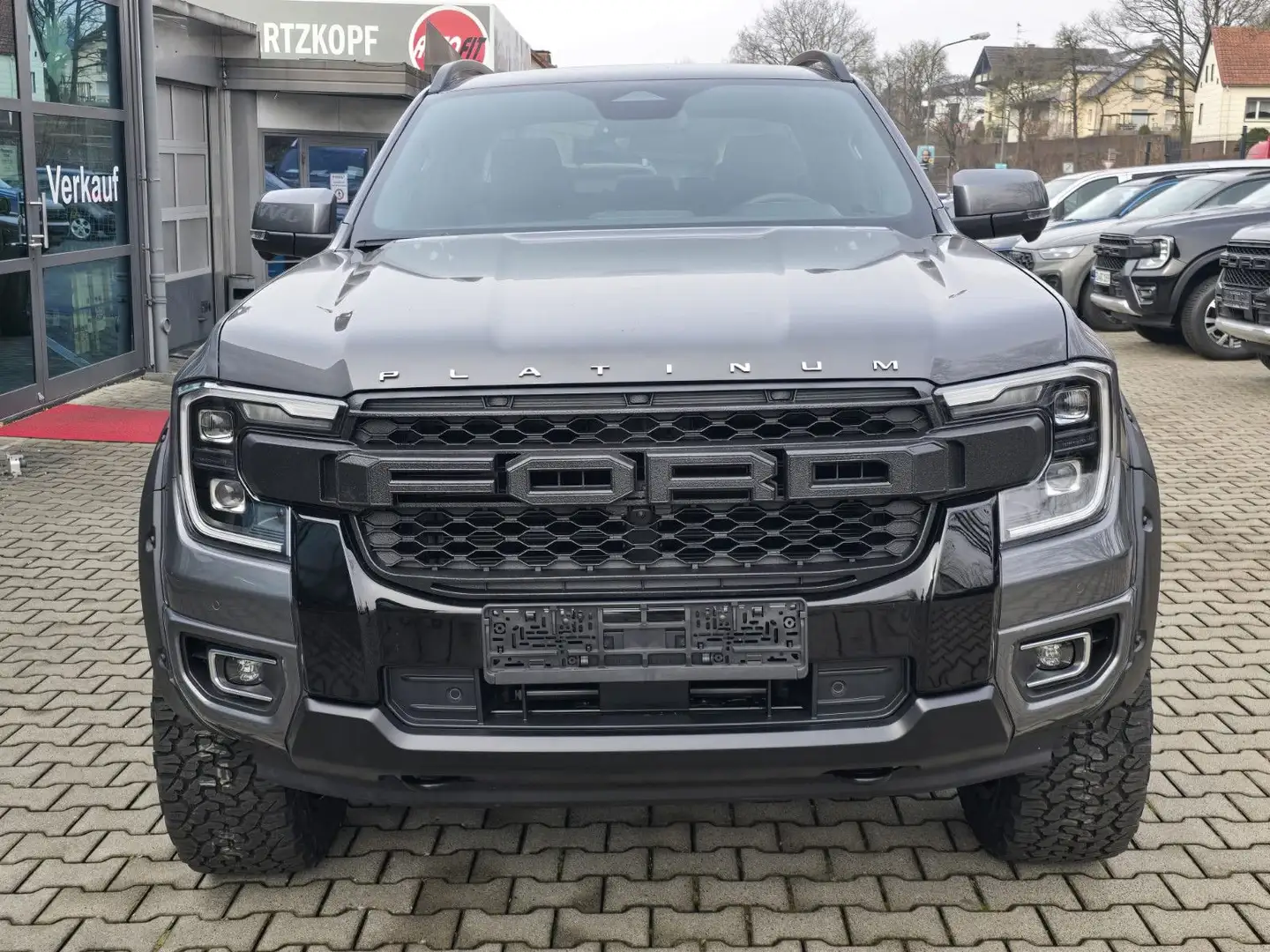 Ford Ranger Platinum 3,0d AHK elRollo Stdhz Lager Diff 990km Grau - 1