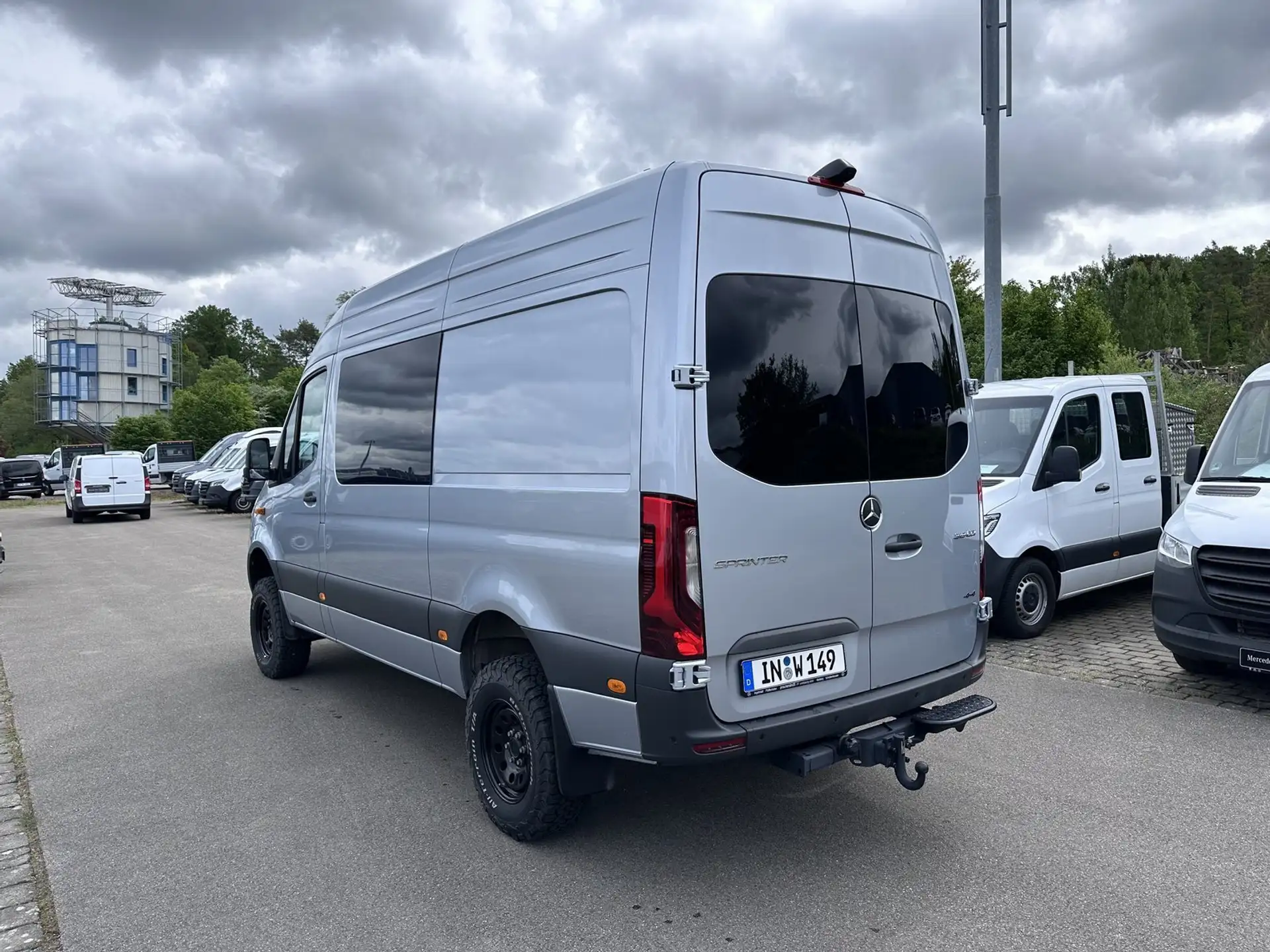 벤츠 Mercedes-Benz Sprinter 319 CDI 4x4+Wohnmobilvorb.+360Kam+LED 2025 은색 사진 4