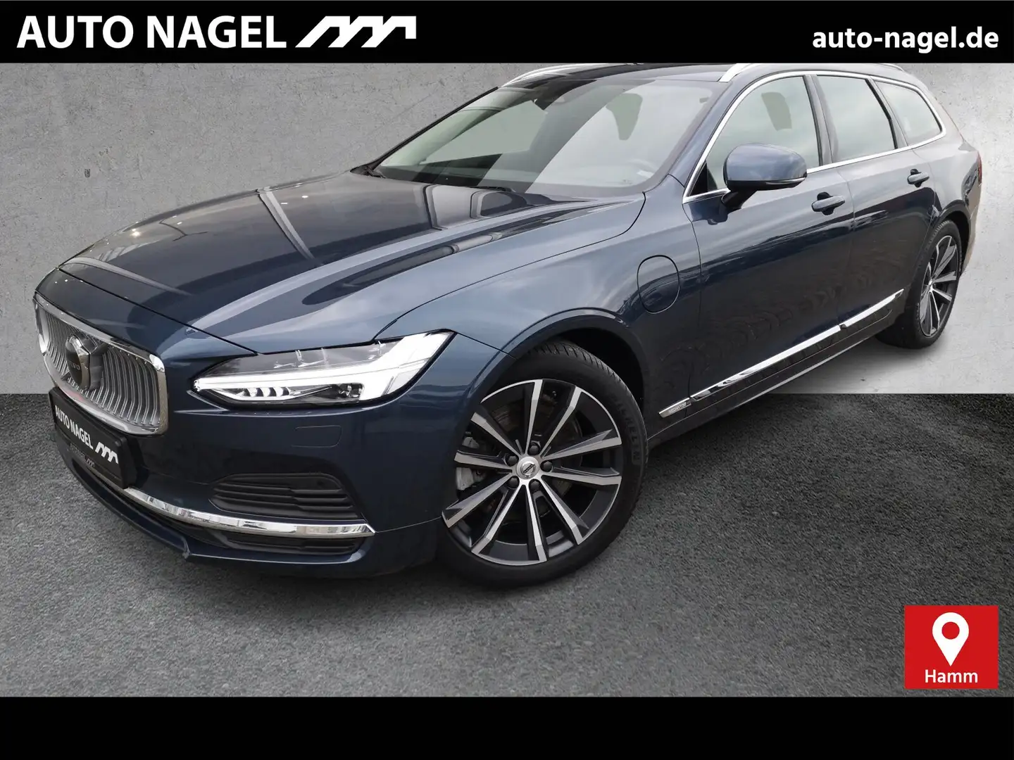 Volvo V90 V90 Recharge T8 AWD Automatik AHK|PANO|LED|CAM| Blau - 1
