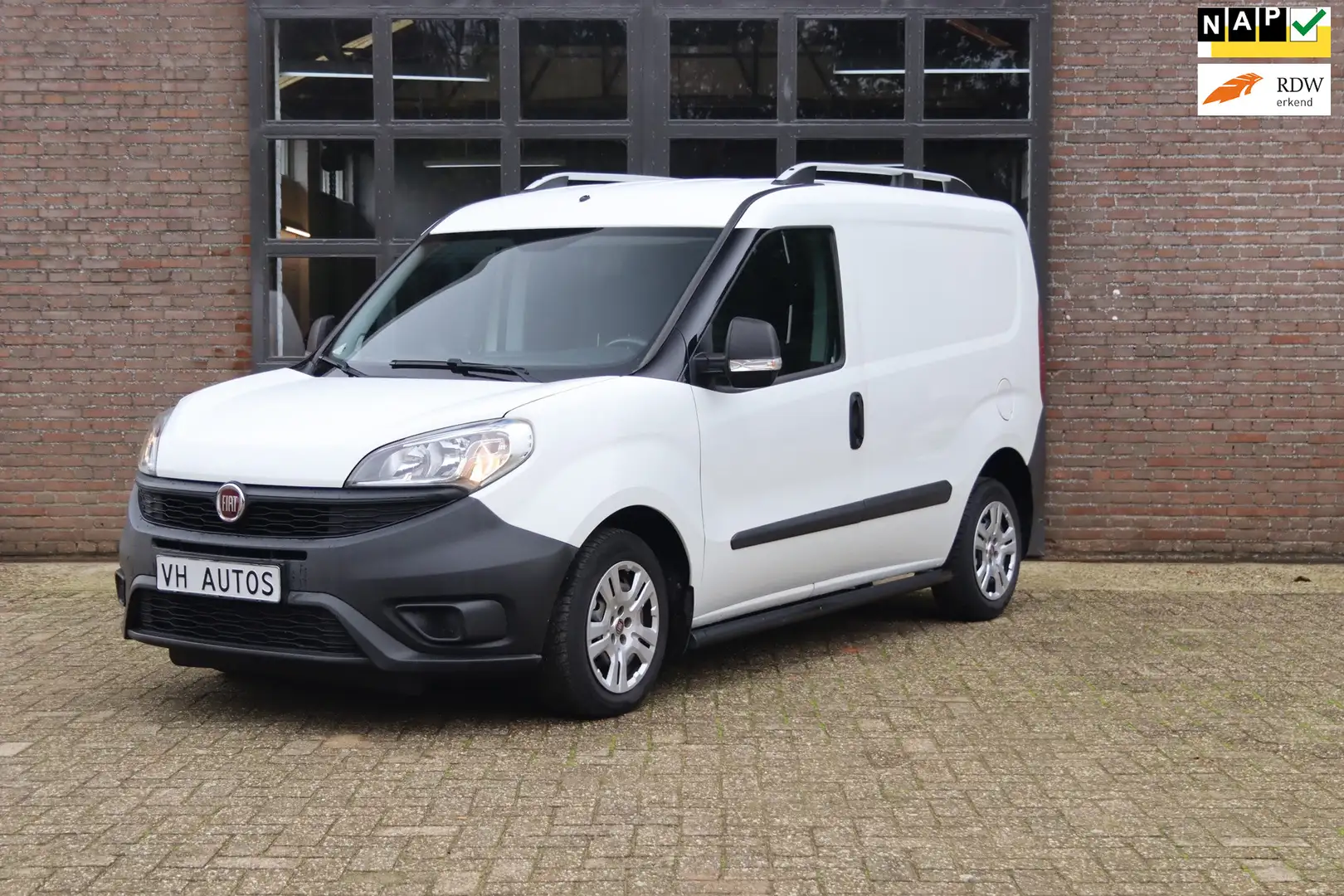 Fiat Doblo Cargo 1.3 MJ BTW auto Airco-Bluetooth-Nieuwe Apk Blanco - 1