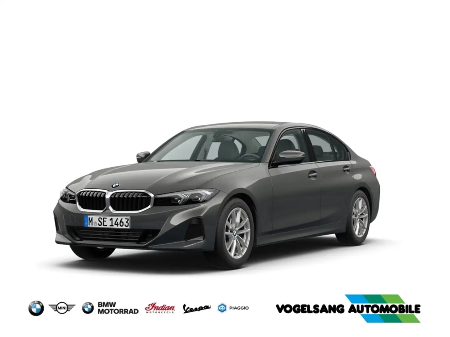 BMW 320 dA Limousine Sportsitze Navi DAB Head-Up Durchlade Grijs - 1
