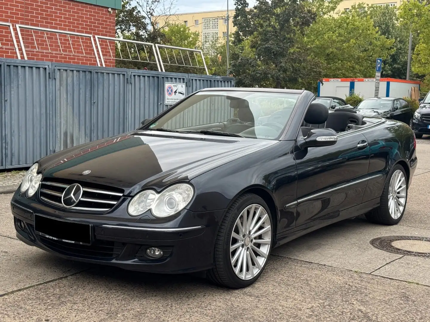 Mercedes-Benz CLK 500 Harmann Kardon ACC MEMORY Blau - 2