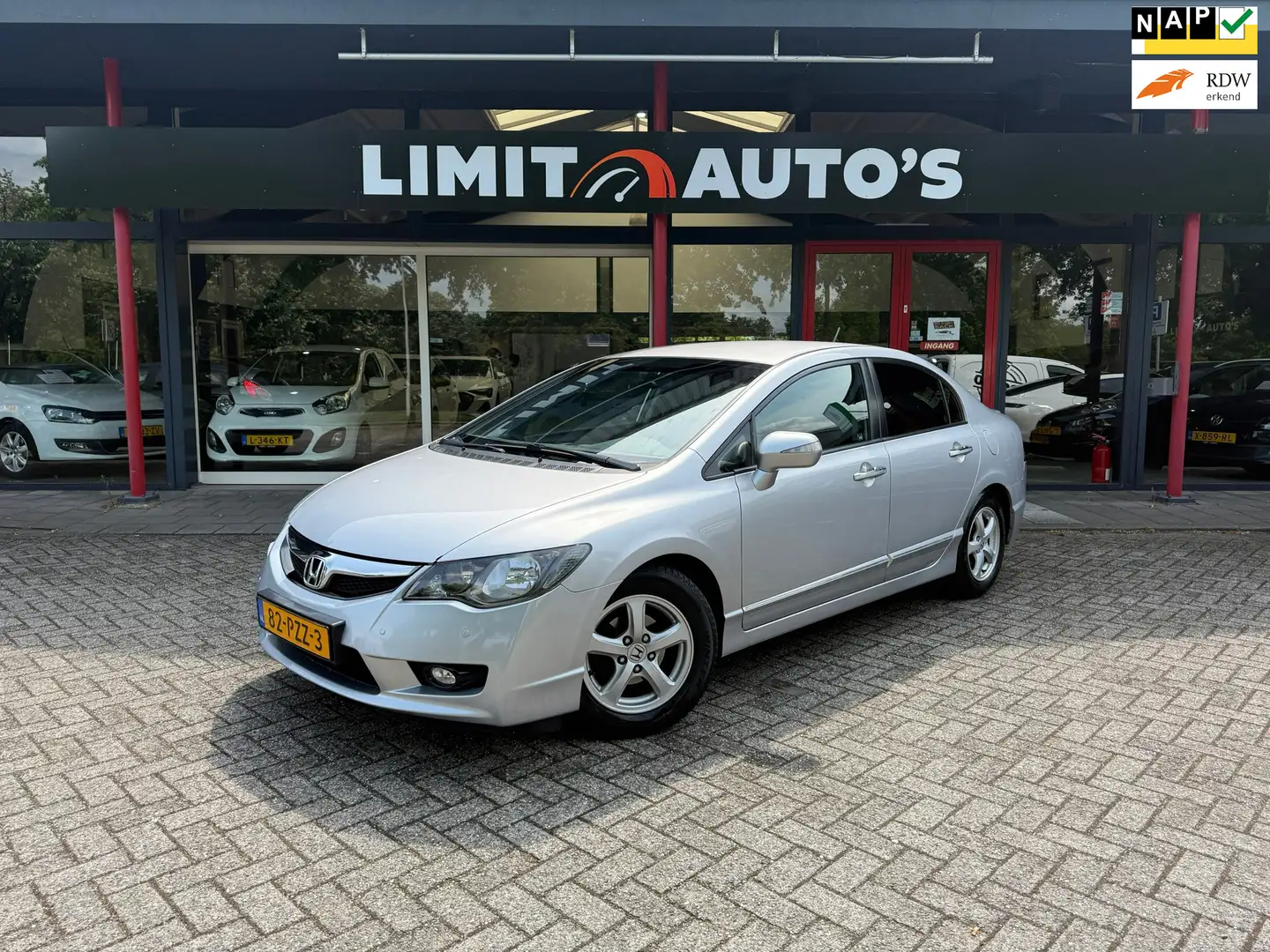 Honda Civic 1.3 Hybrid Elegance/Aut/Cruise/Climate/Elek.Ramen/ Сірий - 1