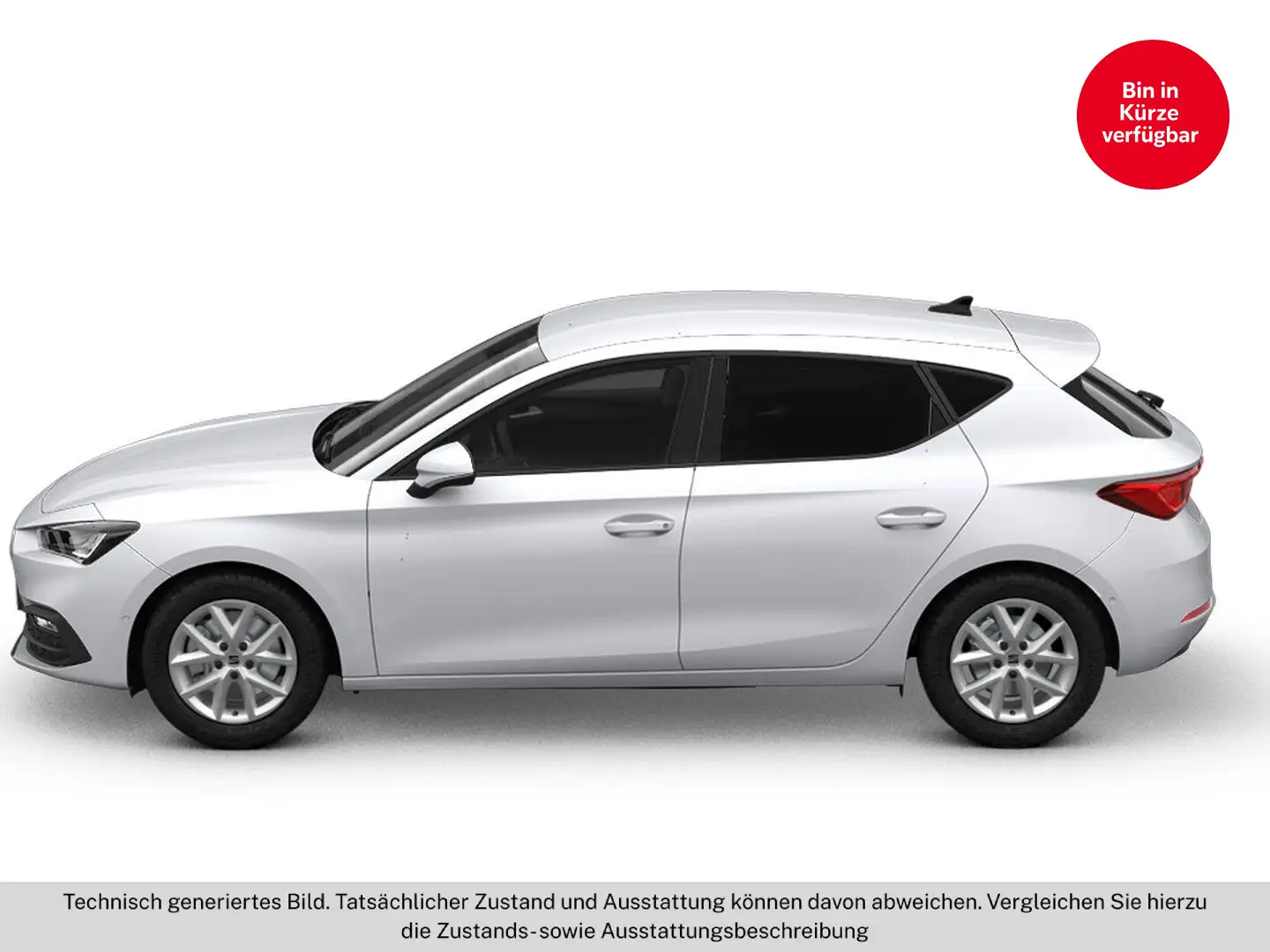 SEAT Leon Style Edition 1.5 eTSI DSG 115 PS Weiß - 2