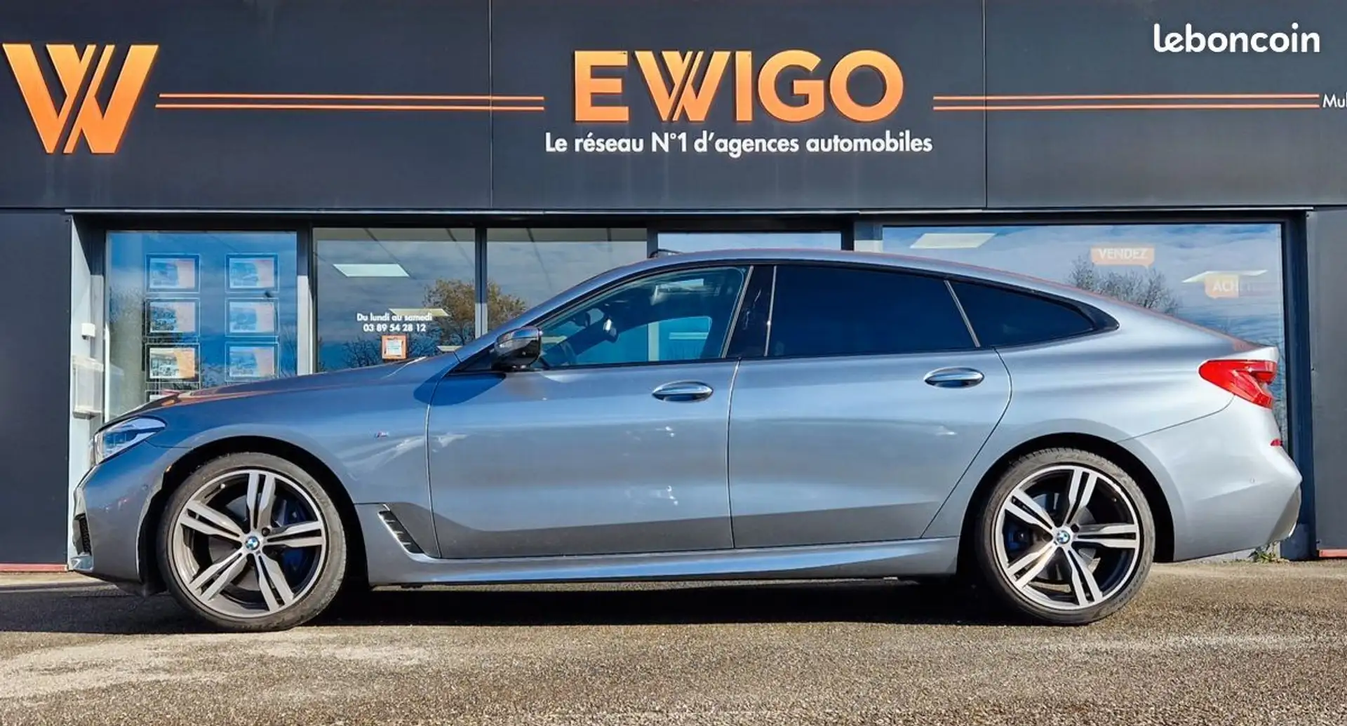 BMW 640 serie gt gran-turismo m sport 3.0 640 d 320 ch xdrive Gris - 2