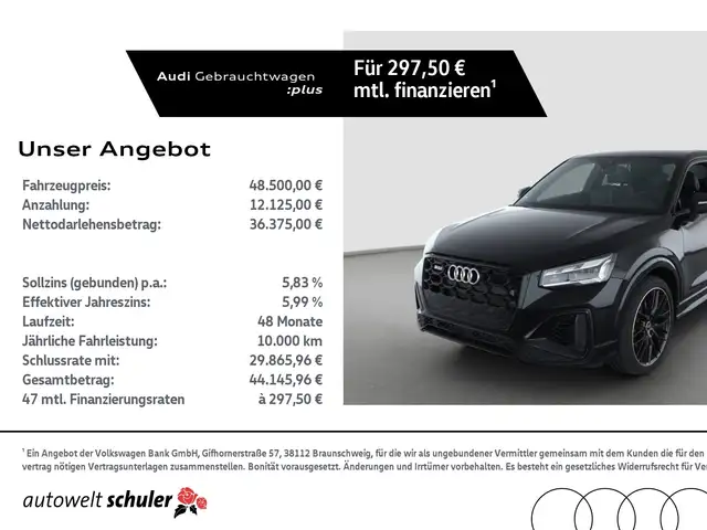 Audi SQ2 2.0 TFSI quattro Navi RFK ACC Matrix-LED PDC basi