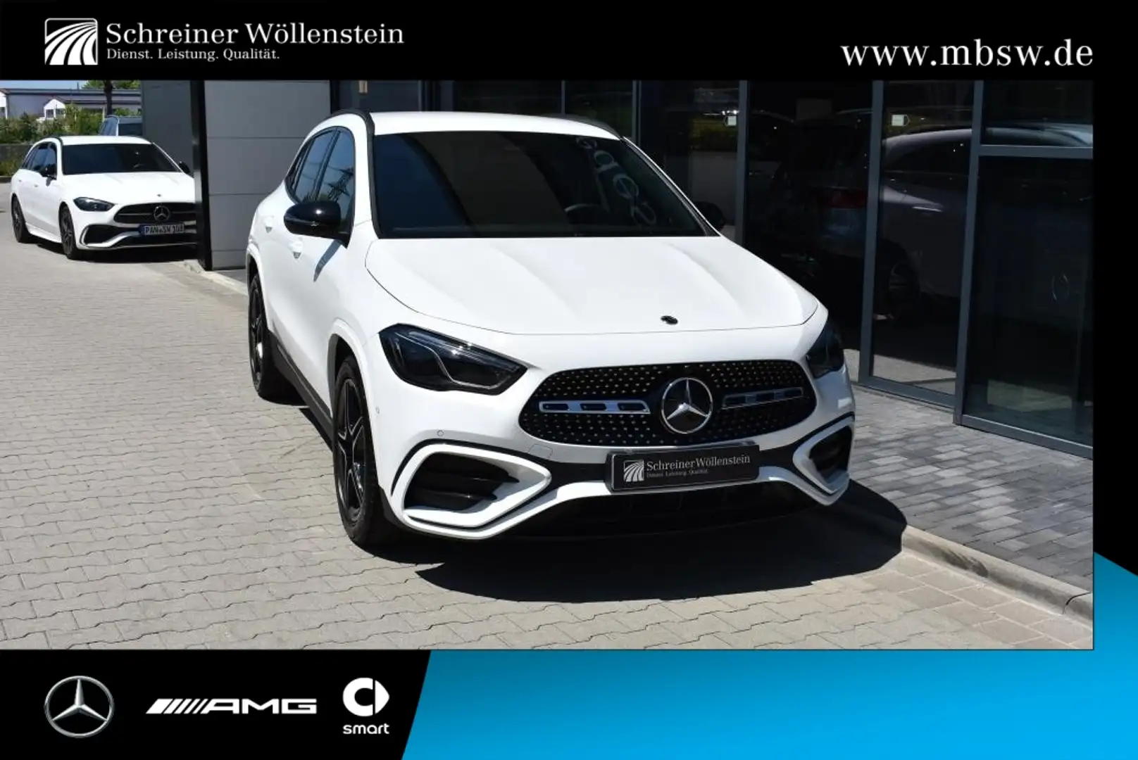 Mercedes-Benz GLA 200 AMG*Night*Multibeam*Totwinkel*RückKamera Blanc - 1