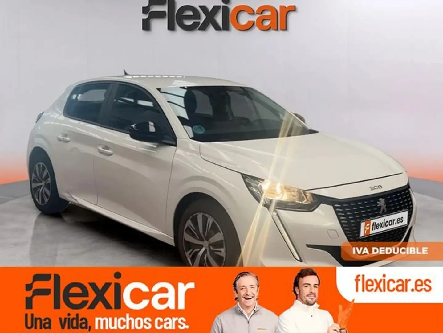 Peugeot 208 1.2 Puretech S&S Active Pack 75 Blanc - 1