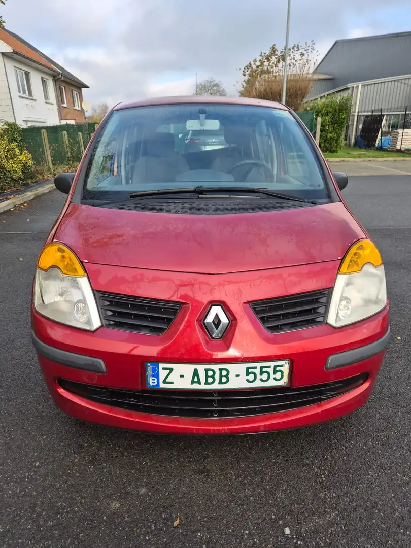 Renault Modus Modus 1.2i 16v Authentique Confort Rood - 1