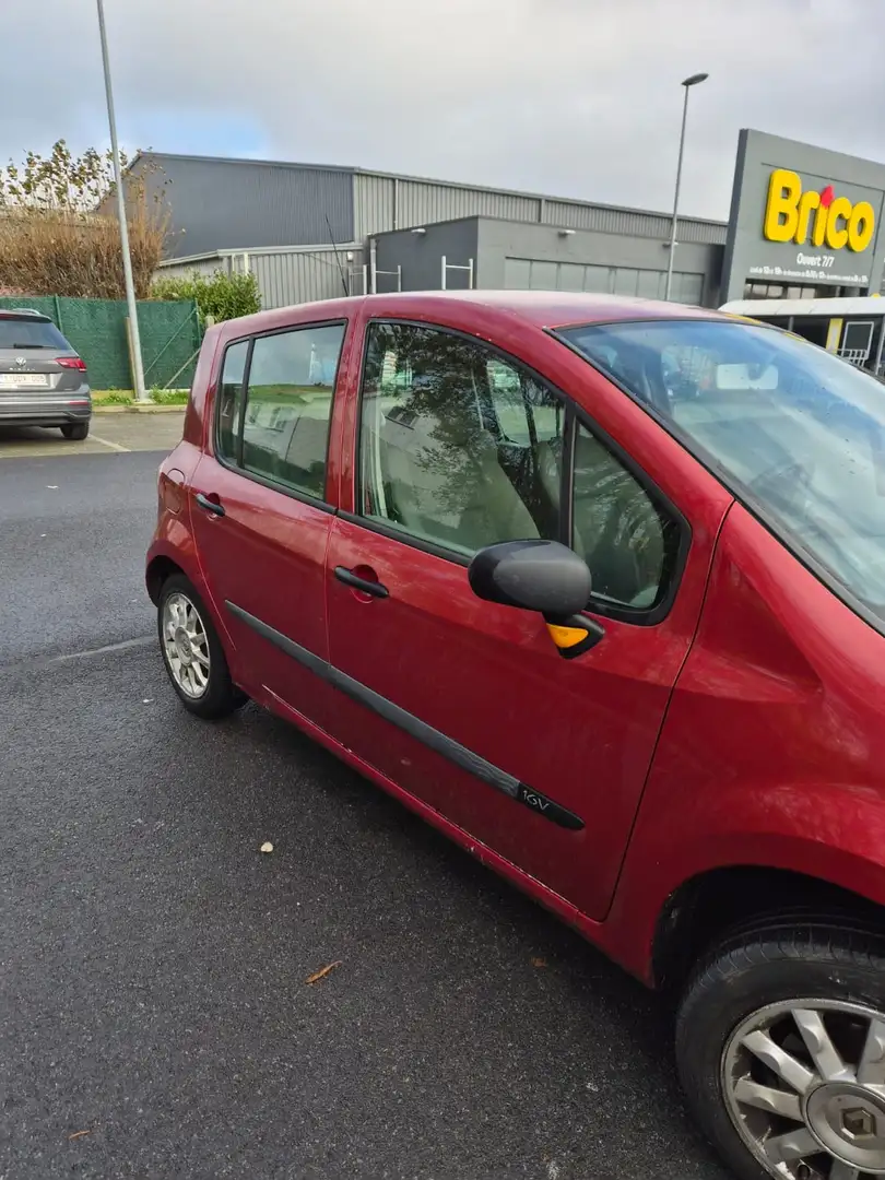 Renault Modus Modus 1.2i 16v Authentique Confort Rood - 2