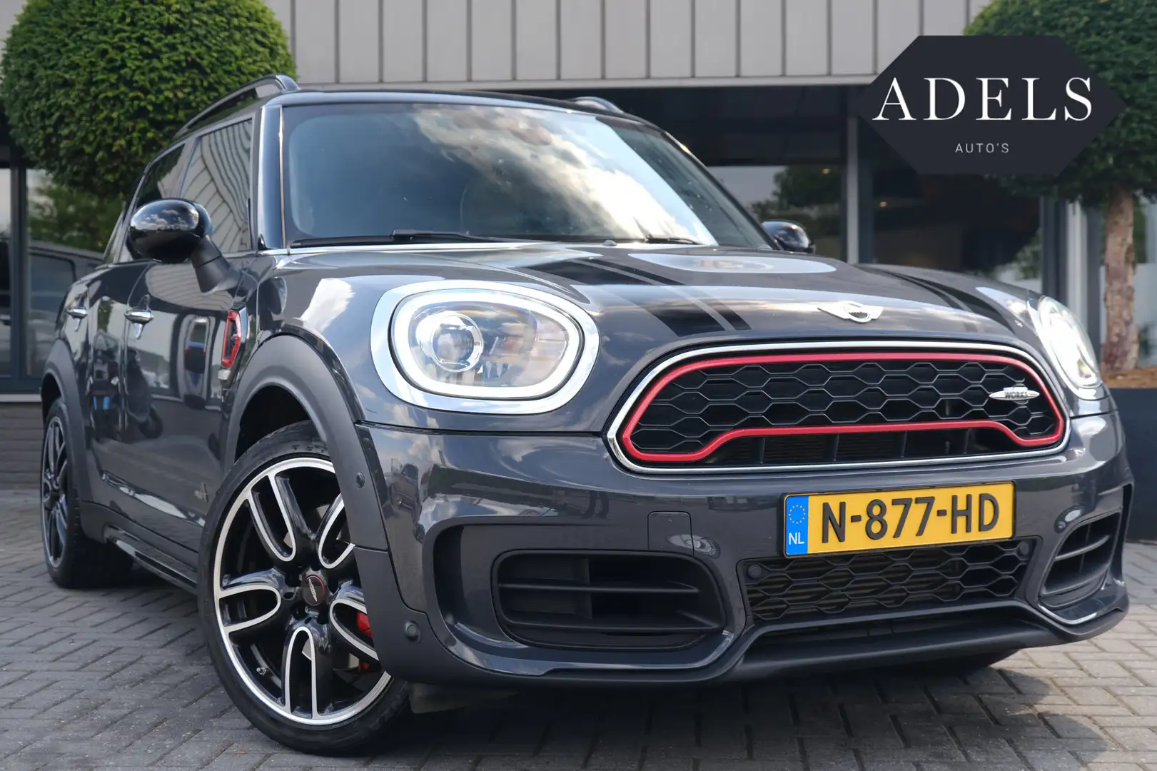 MINI John Cooper Works Countryman Mini 2.0 ALL4 Chili Panodak HUD Unionjack Camera A Grijs - 1