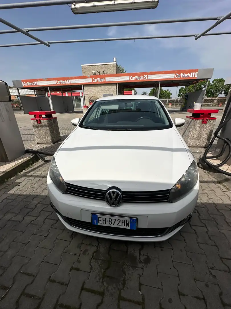 Volkswagen Golf Plus 1.6 Highline Blanc - 1