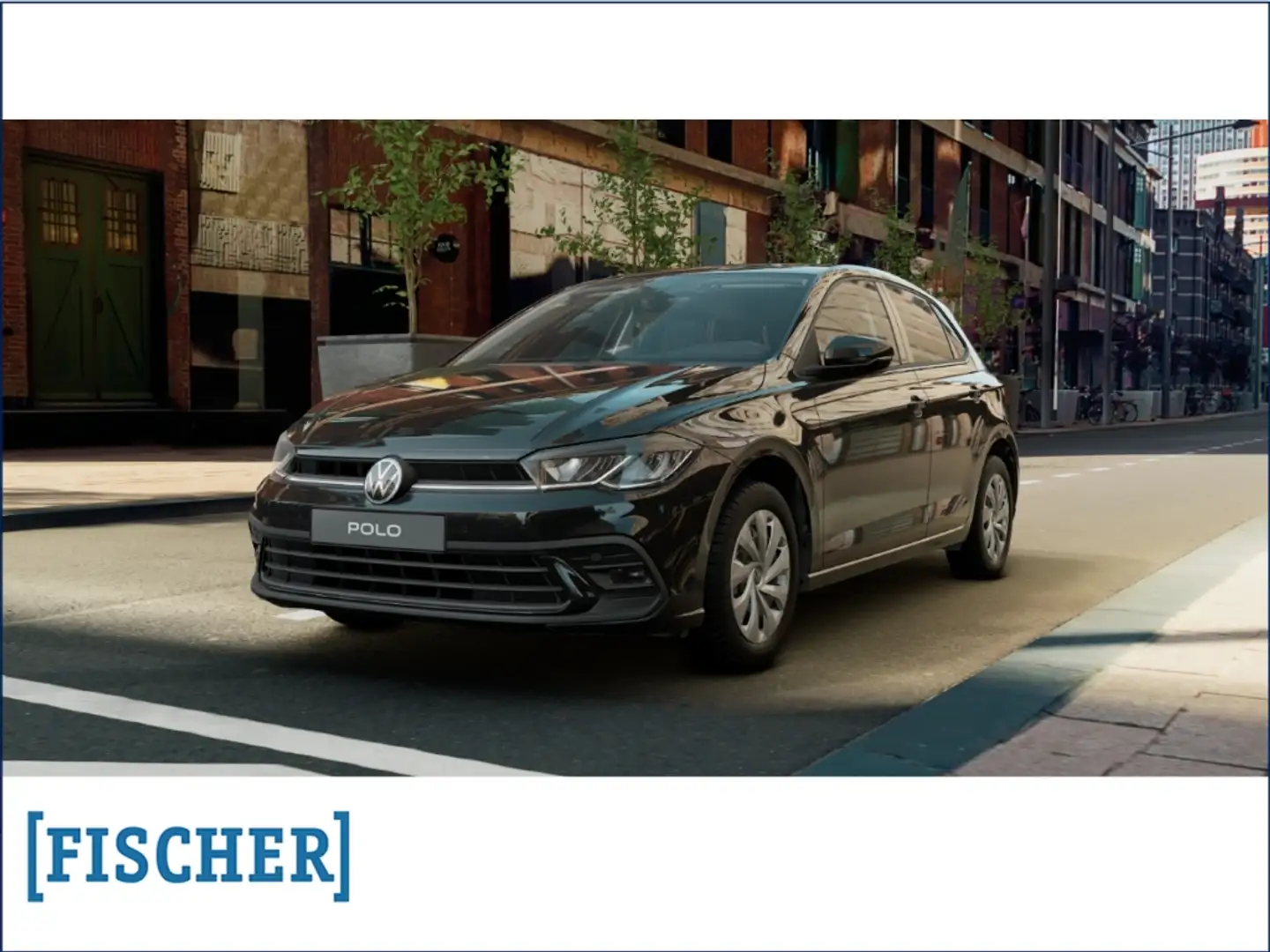 Volkswagen Polo 1.0TSI Life LED Navi SHZ PDC Noir - 1