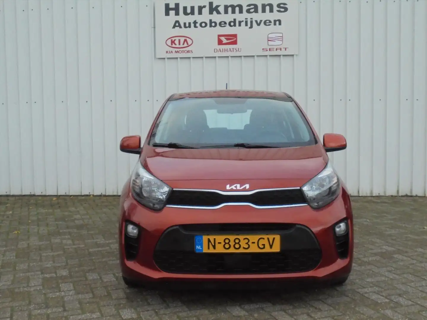 Kia Picanto 1.0 MPi 67PK AIRCO CRUISE CONTROL NL-AUTO Oranje - 2