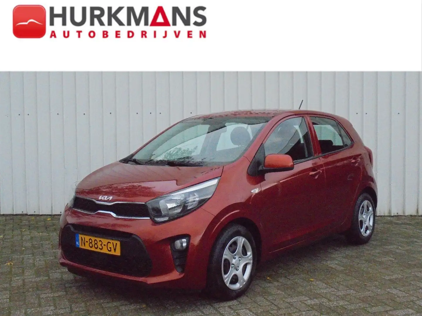 Kia Picanto 1.0 MPi 67PK AIRCO CRUISE CONTROL NL-AUTO Oranje - 1