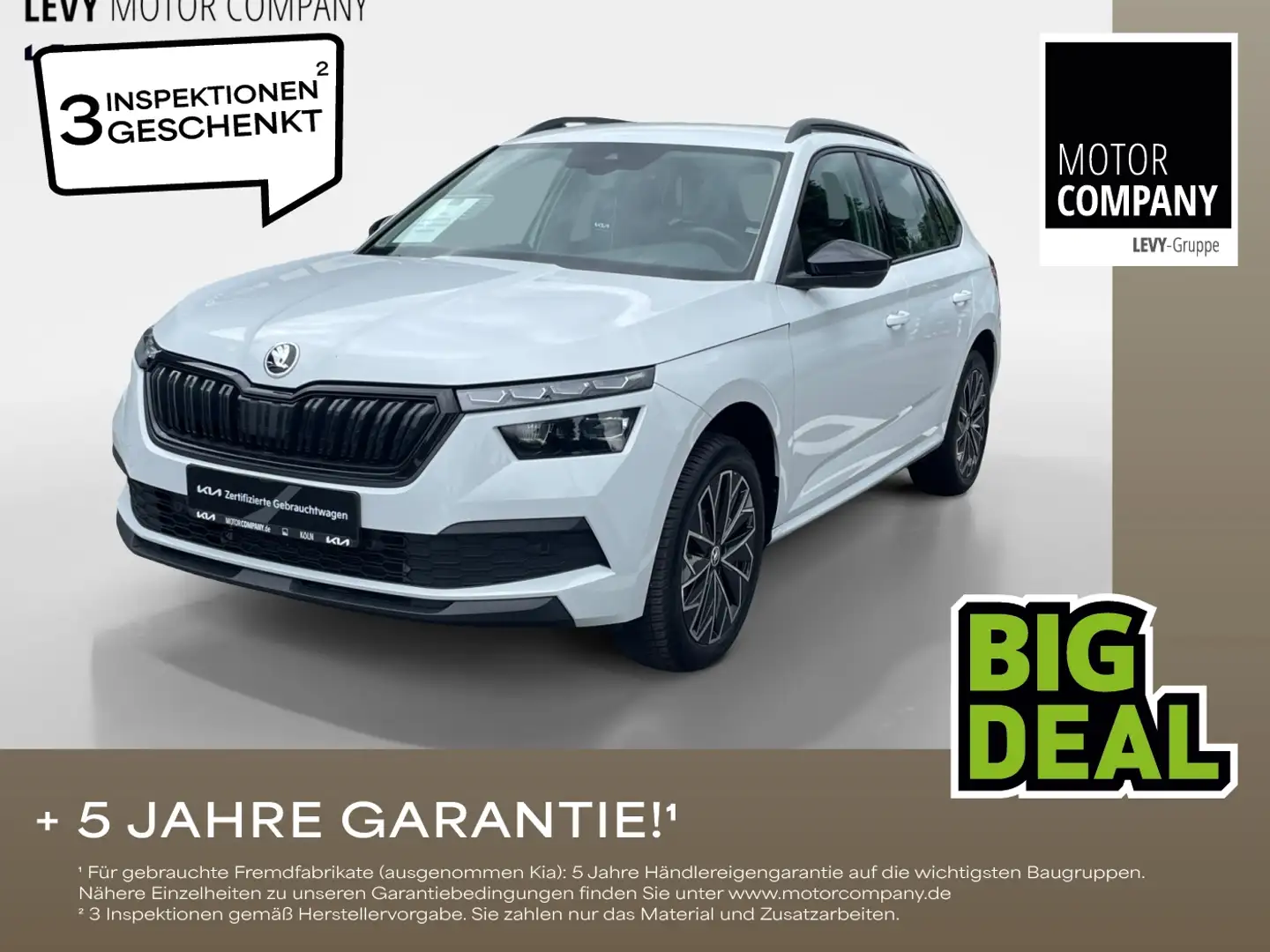 Skoda Kamiq 1.0 TSI Style Matrix 2xKlima Kam. KeyLess Fehér - 1