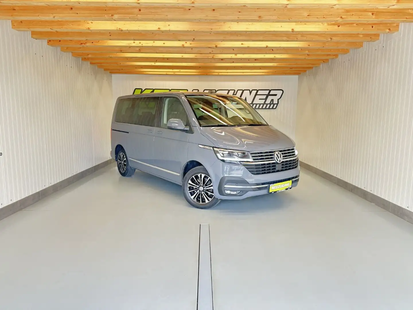 Volkswagen T6.1 Transporter T6.1 Multivan TDI DSG "G-SIX" LED*AHK*R-KAM*VIRT Grau - 1