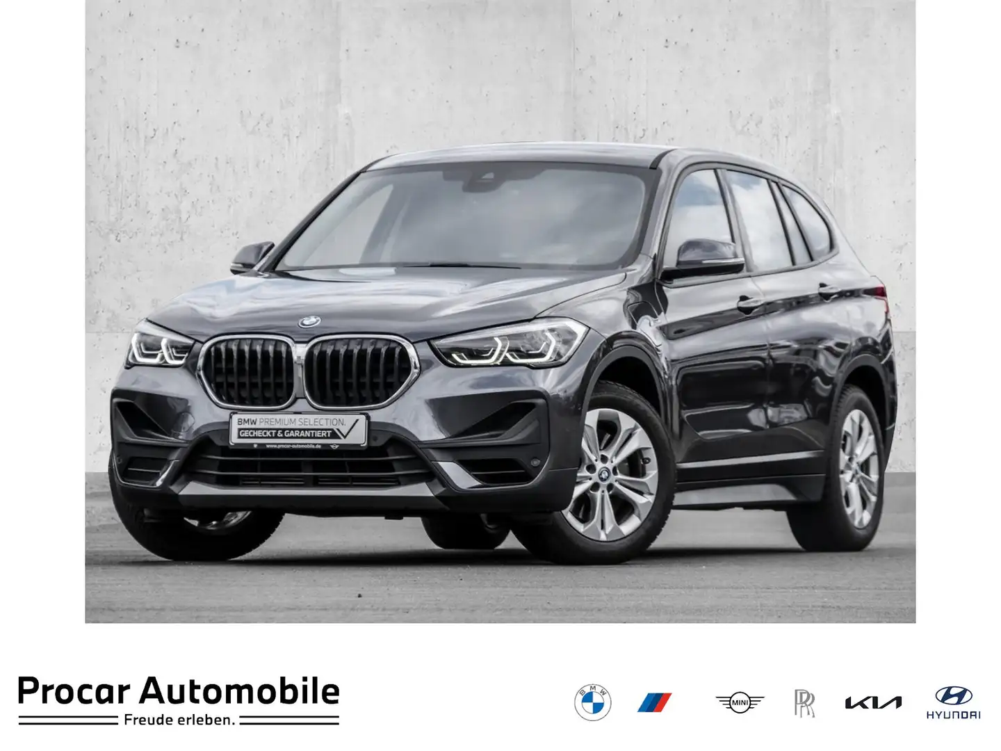 BMW X1 xDrive25e NAVI+PDC+LED+SPORTSITZ+AHK uvm. Gris - 1