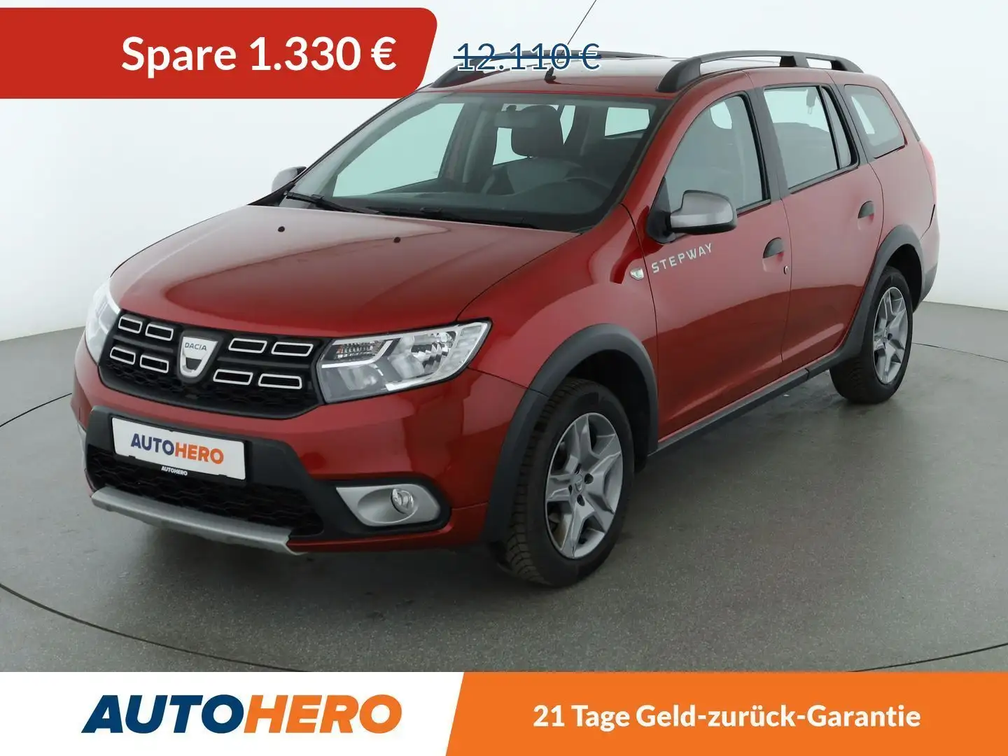 Dacia Logan 0.9 TCe Stepway *NAVI*TEMPO*PDC*KLIMA* Rot - 1