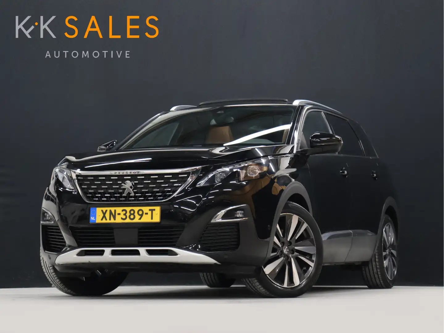 Peugeot 5008 1.2 PureTech Blue Lease GT-Line [SCHUIFKANTELDAK, Noir - 1