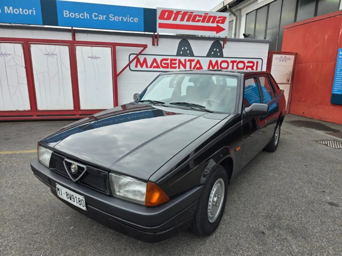 Alfa Romeo 75 1.6 IE cat Bellissima,*TARGA MI* Gpl LANDI Nero - 1