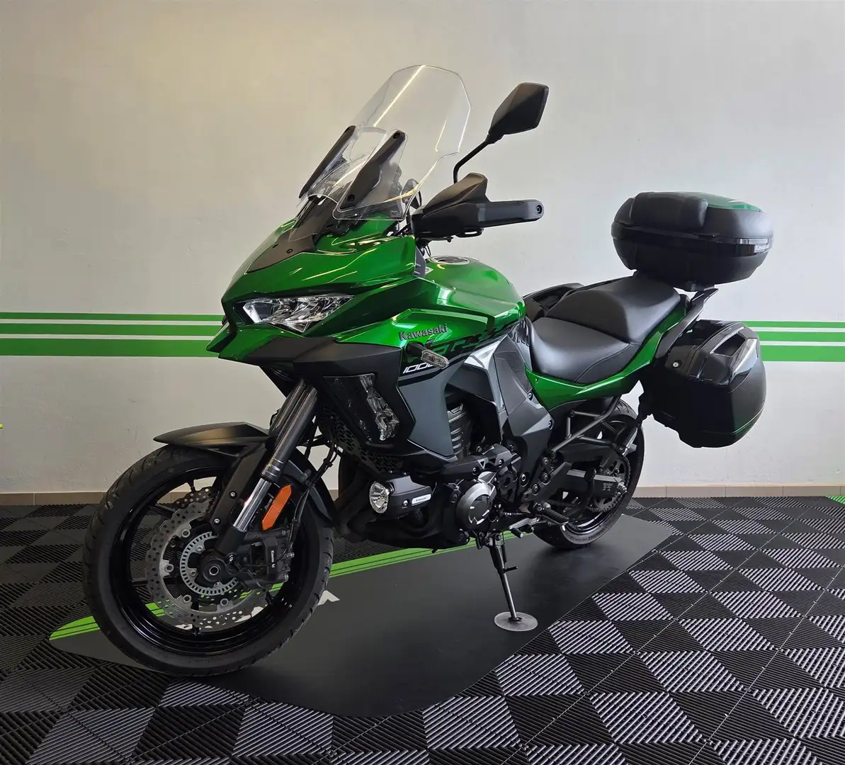 Kawasaki Versys 1000 Grand Tourer Akrapovic vom Kawasaki-Vertragspartne Grün - 1