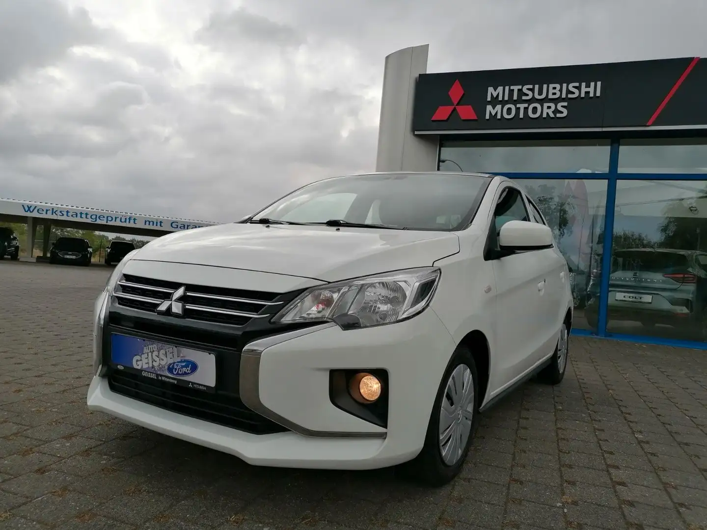 Mitsubishi Space Star Spirit,Klima.Radio.ZV.ABS.ESP Weiß - 1