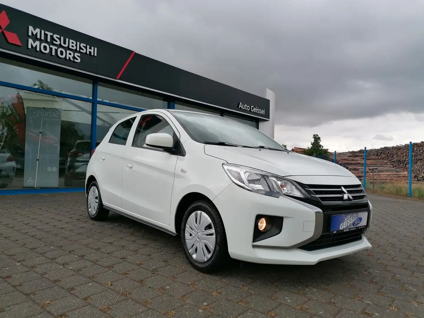 Mitsubishi Space Star Spirit,Klima.Radio.ZV.ABS.ESP Weiß - 2