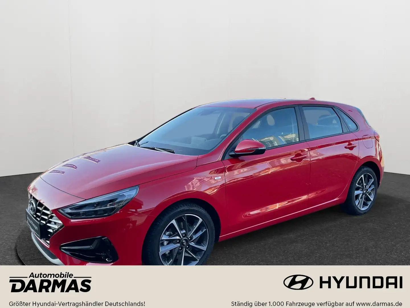Hyundai i30 i30 1.0 Turbo DCT 48V Trend Navi DAB Rot - 1