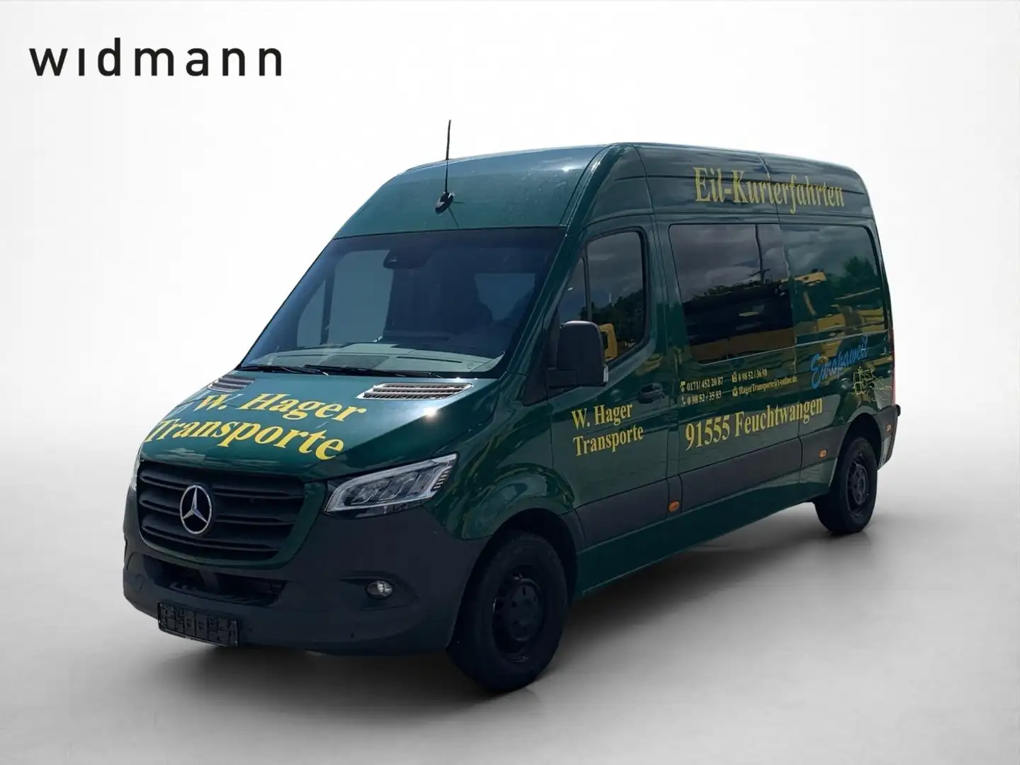 Mercedes-Benz Sprinter 214 CDI Kasten nur an Gewerbe Klima LED A Grün - 1