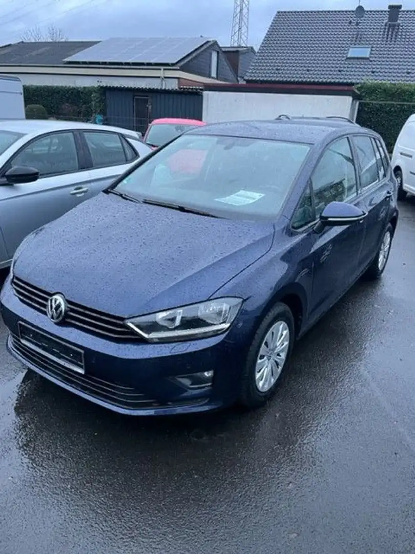 Volkswagen Golf Sportsvan VII Trendline BMT/Start-Stopp Bleu - 1